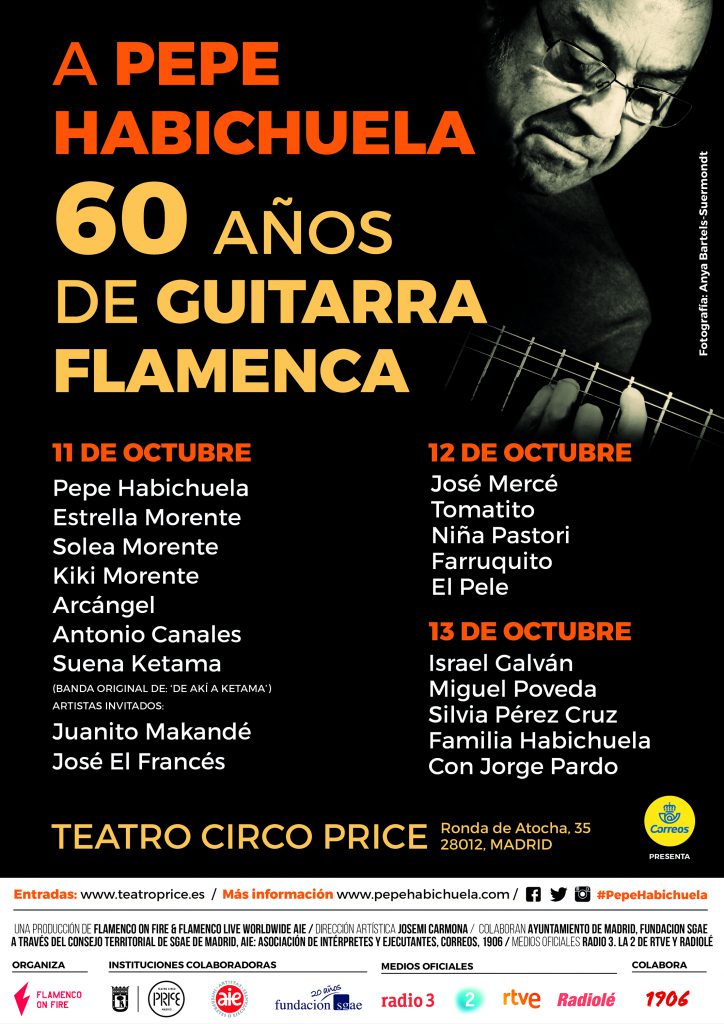 A Pepe Habichuela: 60 Años de Guitarra Flamenca